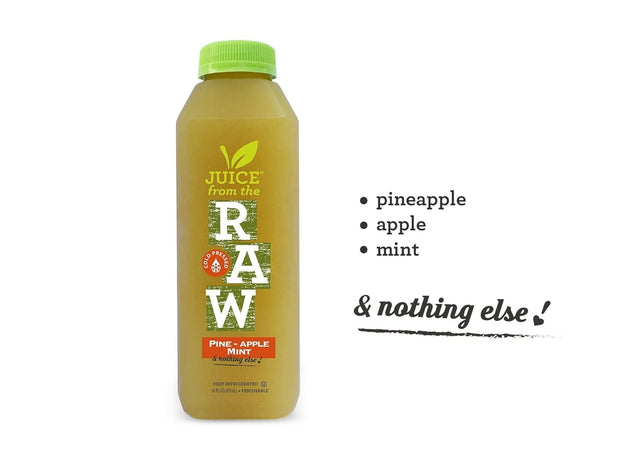 3-Day Juice Cleanse with Coconut Fusion by Juice from the RAW® - 100% Raw Cold-Pressed Juices (18 Total 12 Oz. Bottles)