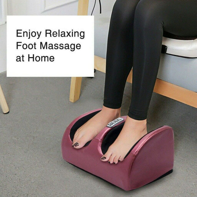 2Z Foot Massager Machine Massage,Feet Massager, Chronic Nerve Pain Therapy Spa Gift Deep Kneading Rolling Massage for Leg Calf Ankle, Electric Shiatsu Foot Massager