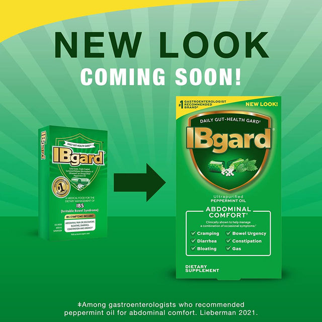 Ibgard Daily Gut Health Support Dietary Supplement, 36 Capsules *EN