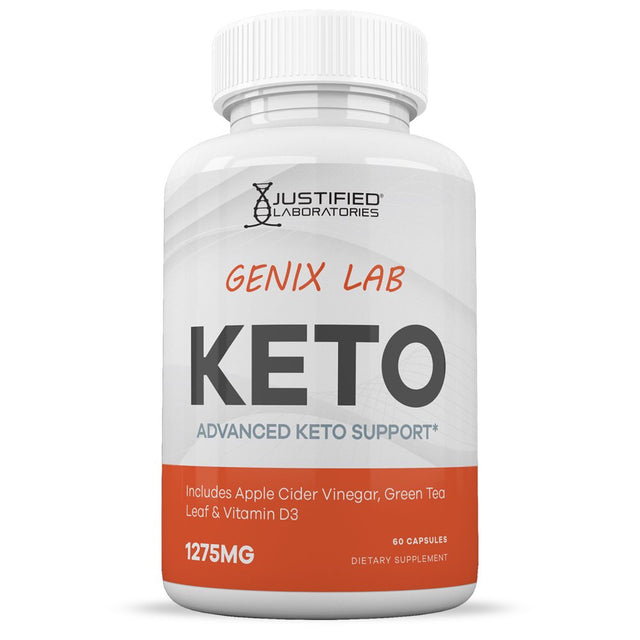 Genix Lab Keto ACV Gummies 1000Mg & Keto ACV Pills 1275MG Bundle