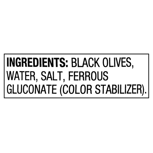 Great Value Medium Pitted Black Olives, 6 Oz