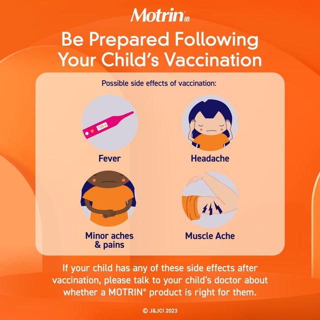 Infants' Motrin Concentrated Drops, Fever Reducer, Ibuprofen, Berry Flavored.5Oz