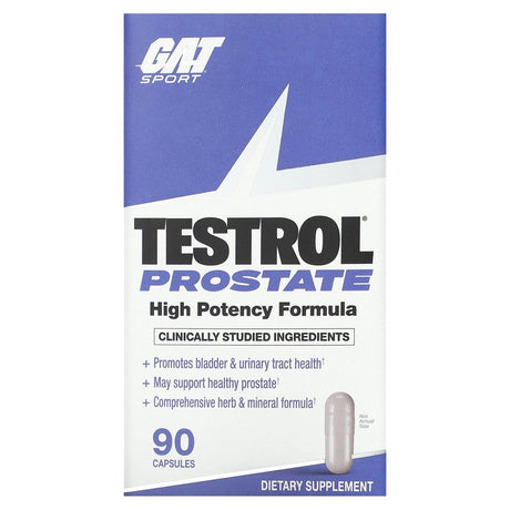 GAT Sport, Testrol Prostate, 90 Capsules