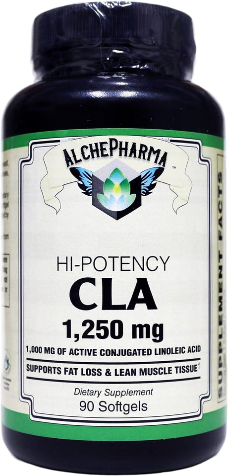 CLA (True Active Conjugated Linoleic Acid) • High Potency - Optimal 1:1 Ratio of Isomers• 1,250Mg Softgels