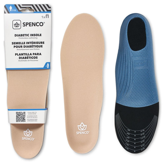 Spenco Diabetic Insole Trim to Fit, Men'S Size 7-13
