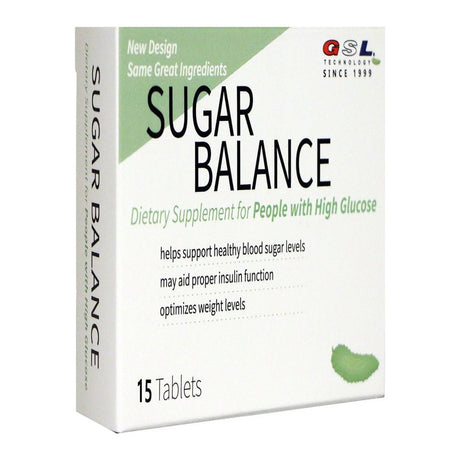 GSL Sugar Balance 90 Tablets(6 Boxes)
