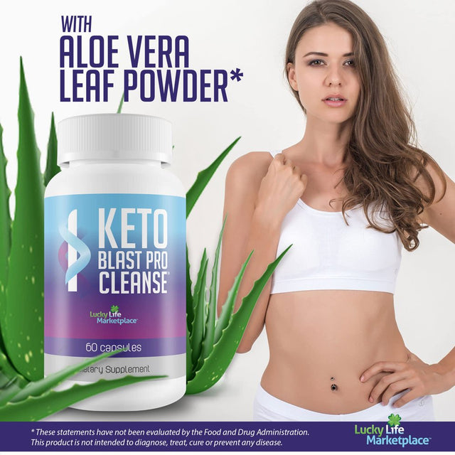 Keto Blast Pro Cleanse - Keto Friendly Keto Cleanse - Natural Probiotic & Cleanse - Support Full Body Cleansing & Waste Removal - Gut Cleanse - Colon Cleanse - Detox Cleanse