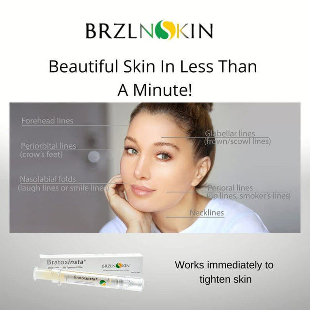 Bratoxin Age Reversal Natural Smoothing Serum for Wrinkle Smoothing Skin Firmness Elasticity 12 Ml