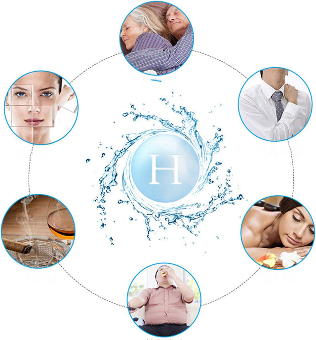 High Concentration Hydrogen-Rich Water Cup SPE Ion Membrane Alkaline Water Purifier Micro-Electrolysis Water Glass 450Ml