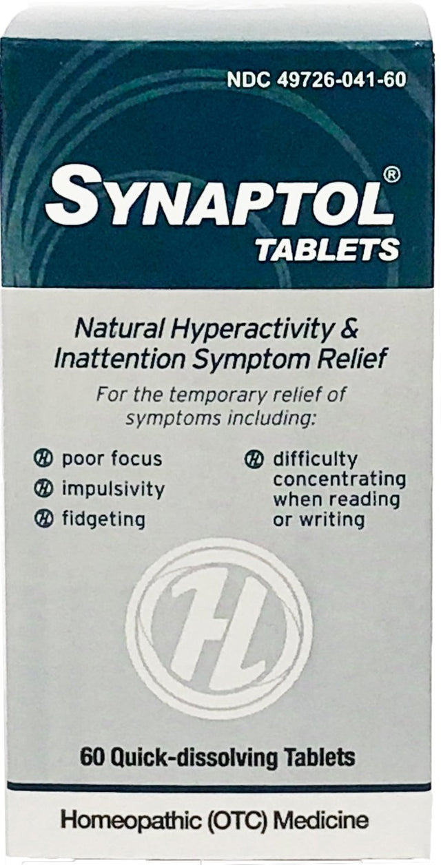 Hellolife Synaptol Tablets - Natural Hyperactivity & Inattention Symptom Relief