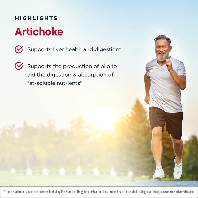 Jarrow Formulas Artichoke 500, Supports Liver and Cholesterol Metabolism, 500 Mg, 180 Caps