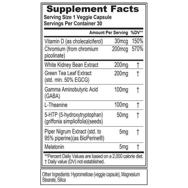 Evlution Nutrition Nite Lean Night Time Fat Burner 30 Capsules