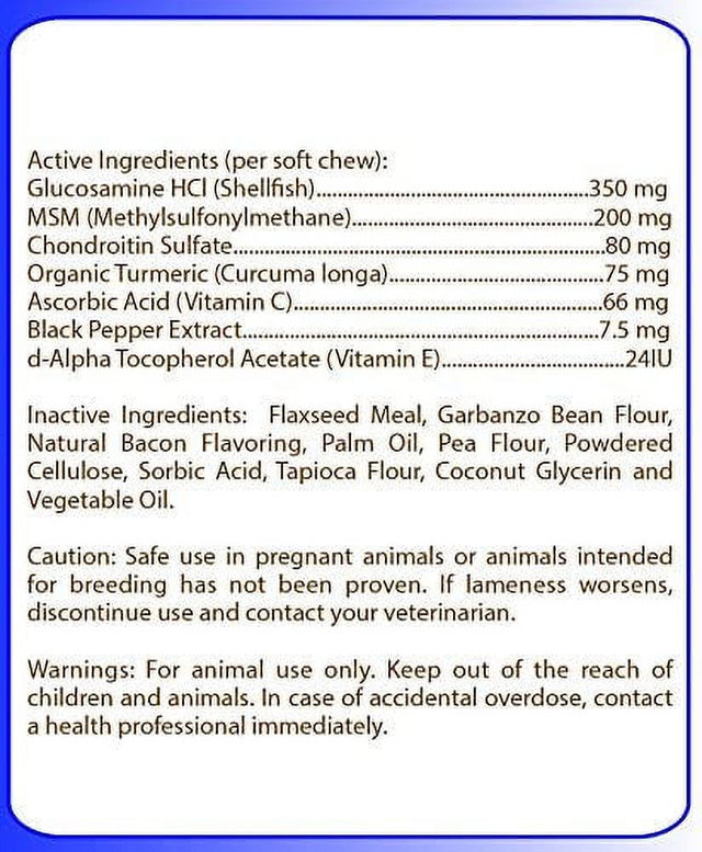 Healthy Breeds 840235153689 Bulldog Hip and Joint Care