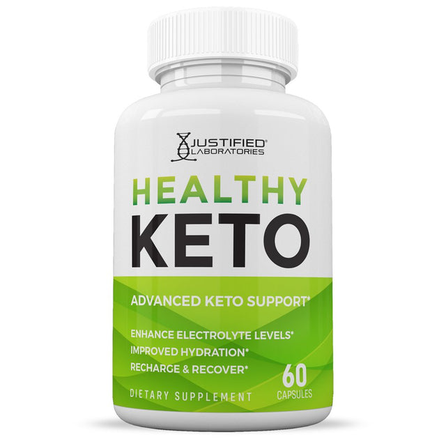 Healthy Keto ACV Pills 1275Mg Dietary Supplement 60 Capsules