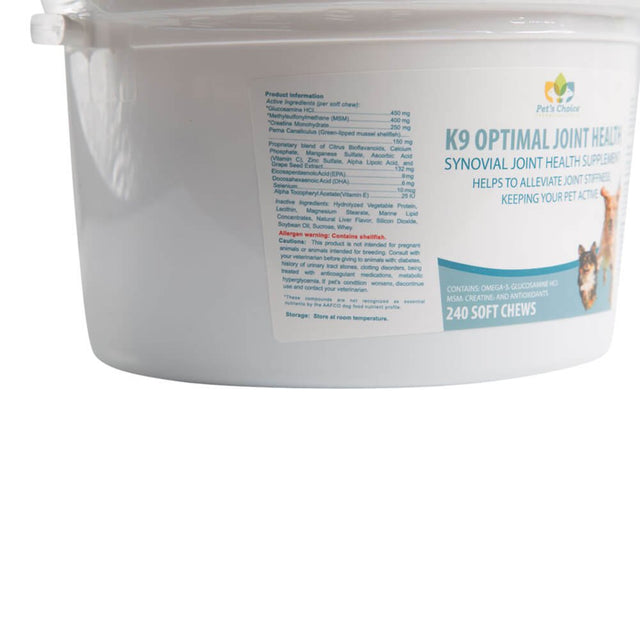 K9 Optimal Joint Health, 240 Soft Chews