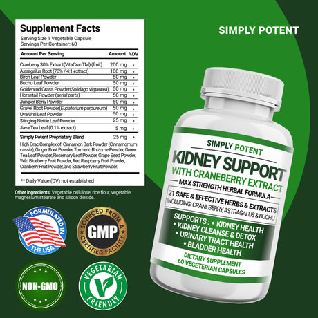 Kidney Support & Colon Cleanse Bundle - Simply Potent Kidney & Colon Support