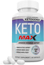 Ketogenix Max 1200Mg Keto Pills Ketogenic Supplement Includes Gobhb Exogenous Ketones Apple Cider Vinegar Macadamia Nut Oil and Green Tea Advanced Ketosis Support for Men Women 60 Capsules 1 Bottle