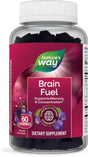 Nature'S Way Brain Fuel, Supports Memory and Concentration*, Clinically Studied Cognigrapeâ®, 60 Gummies, Grape Flavored