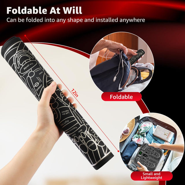 Dknyangive EMS Foot Massager with Remote Control, Feet-Massager-For-Plantar-Fasciitis, Neuropathy-Pain-Relief for Feet and Improved Circulation or Muscle Relaxation