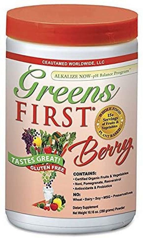 Greens First Berry by Doctors for Nutrition - 8.5 Ounces