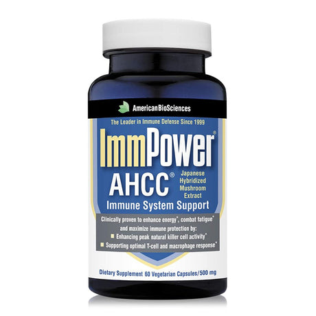 Immpower 500 Mg 60 Vegetarian Capsules, by American Biosciences