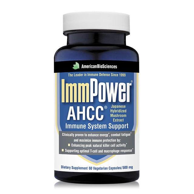 Immpower 500 Mg 60 Vegetarian Capsules, by American Biosciences