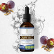 Grape Seed Tincture Alcohol-Free Extract, Organic Vitis Vinifera Cardiovascular System Health 2 Oz