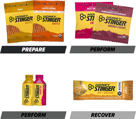 Honey Stinger Prepare, Perform and Recover Variety Pack
