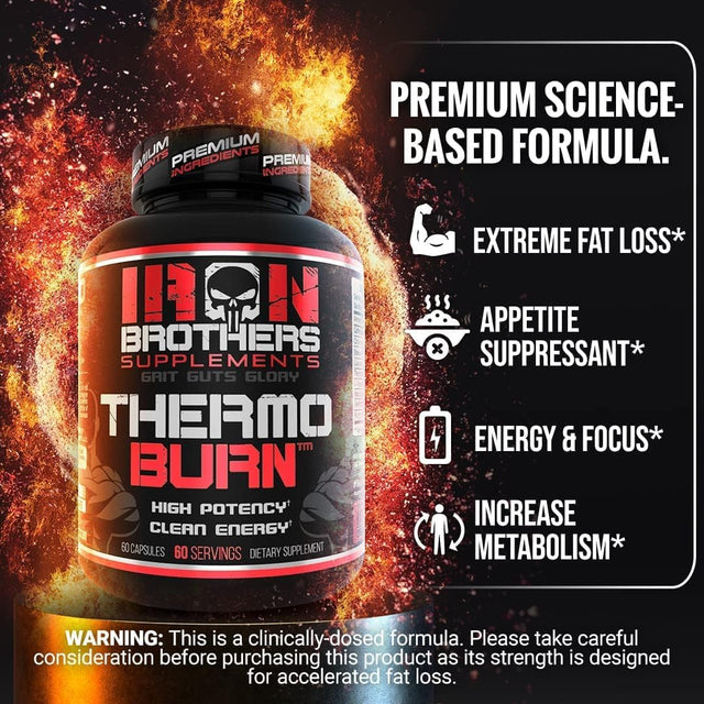 Fat Burner - Hardcore - Weight Management - Athletic Support - Workout Supplement - for Men & Women - Helps Support Cognitive Health - Increases Energy