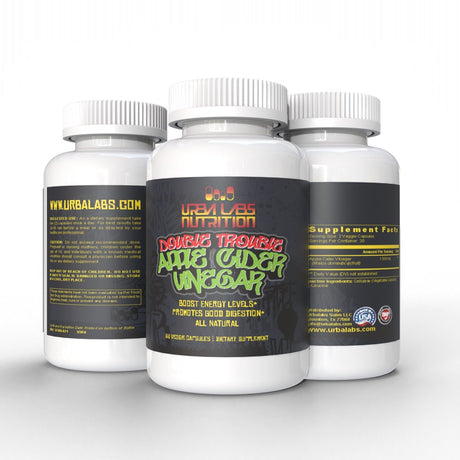 Urbalabs 2 Pack Apple Cider Vinegar Premium Support for Weight, Digestive Health, Immunity Non-Gmo Vegan Sugar-Free.