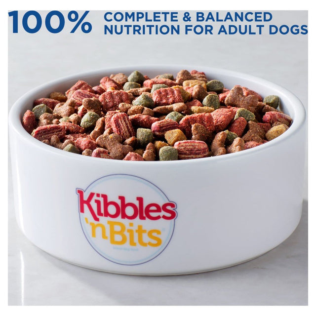 Kibbles 'N Bits Bacon & Steak Flavor Dry Dog Food, 16-Pound Bag