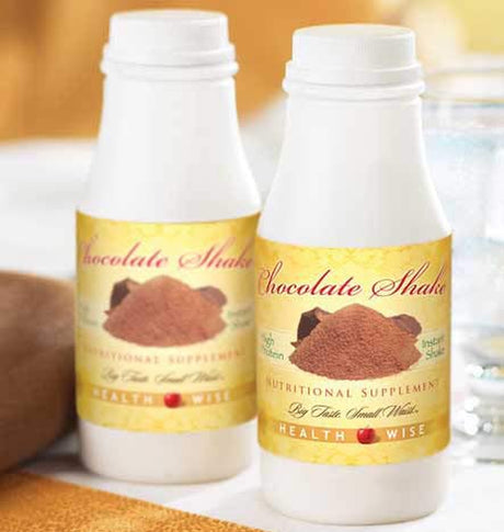 Fit Wise Chocolate Weight Loss Shake Shake Bottles (6 Pack)