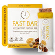 Fast Bar, Nuts & Honey, Gluten Free, Plant Based Protein Bar for Intermittent Fasting (10 Count Box)