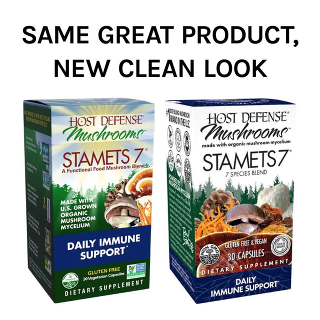 Host Defense Stamets 7 Capsules 30 Ct