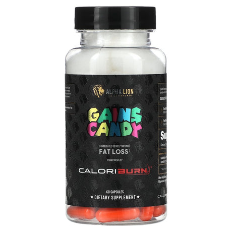 Alpha Lion Gains Candy Caloriburn Performance/Endurance 60 Capsules