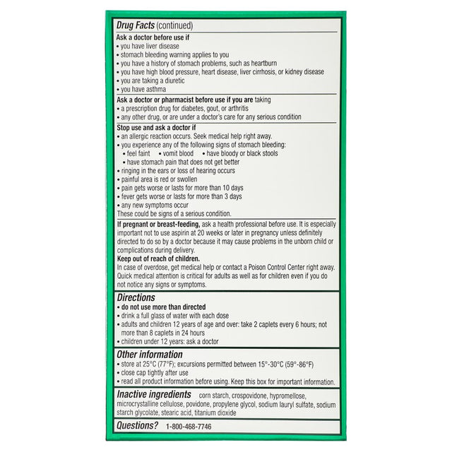 Excedrin Game over for Headaches Limited Edition Extra Strength Pain Relief Caplets for Headache Relief, Temporarily Relieves Minor Aches and Pains Due to Headache – 200 Count