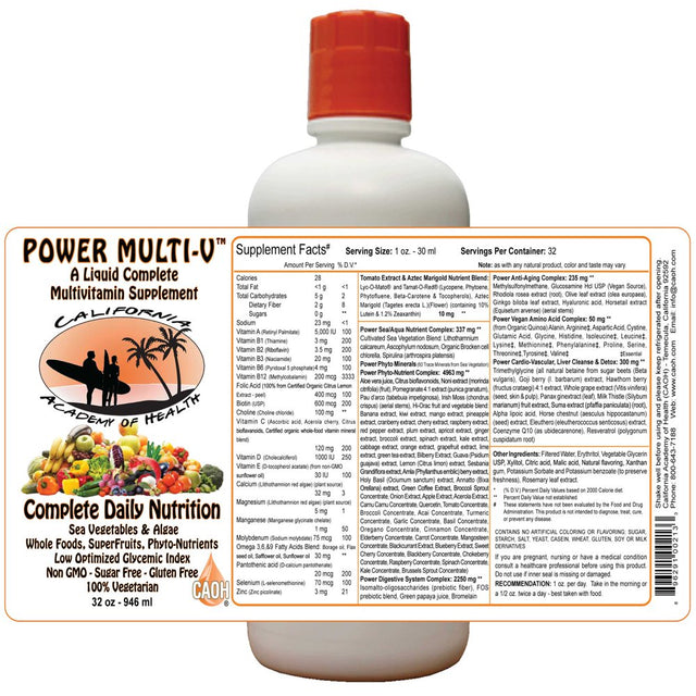 Liquid Power Multivitamins 32 Oz from CAOH