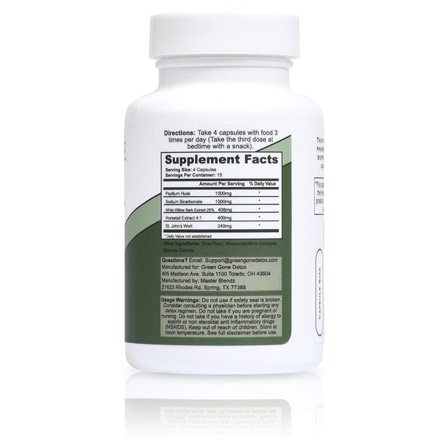 Green Gone Detox Capsule Permanent 5 Day Detox