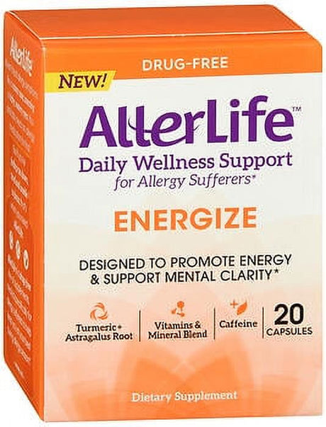 Allerlife Energize Capsules - 20 Capsules