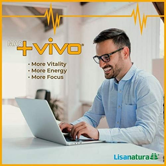 +VIVO Energy Booster Natural Cacao & Caffeine Vitality Natural Tablets Sugar Free Gluten Free Lactose Free (30 Count)…