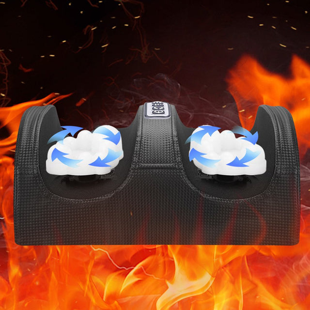 Hinzonek Foot Massager Machine Massage,Feet Massager, Chronic Nerve Pain Therapy Spa Gift Deep Kneading Rolling Massage for Leg Calf Ankle, Electric Shiatsu Foot Massager,Black