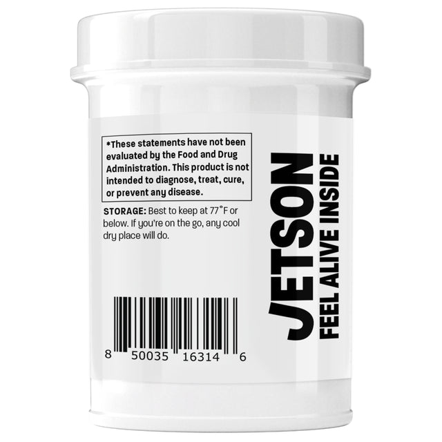 Full-Spectrum Digestive Enzyme Gas & Bloating Prevention Chewable Supplement, Jetson, 60Ct