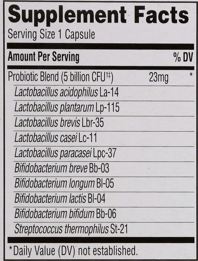365 by Whole Foods Market, Probiotic Adult 5 Billion CFU, 30 Count
