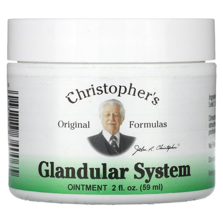 Glandular System Ointment Dr. Christopher 2 Oz Ointment