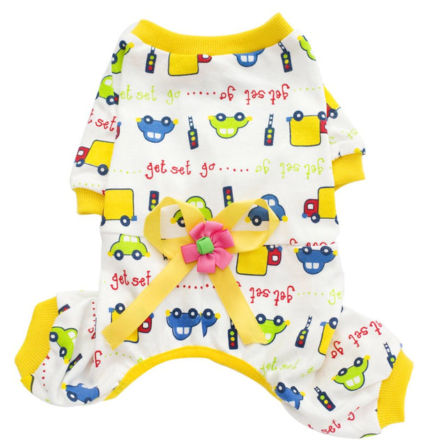 Black and Friday Deals Blueek Pet Dog Shirt Print Puppy Coat Pets Cat Warm Hooded Clothes Nightclothes