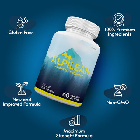 Alpilean Pills, Alpilean Ice Hack Capsules Advanced Formula Supplement, Original Maximum Strength Formula (3 Pack)