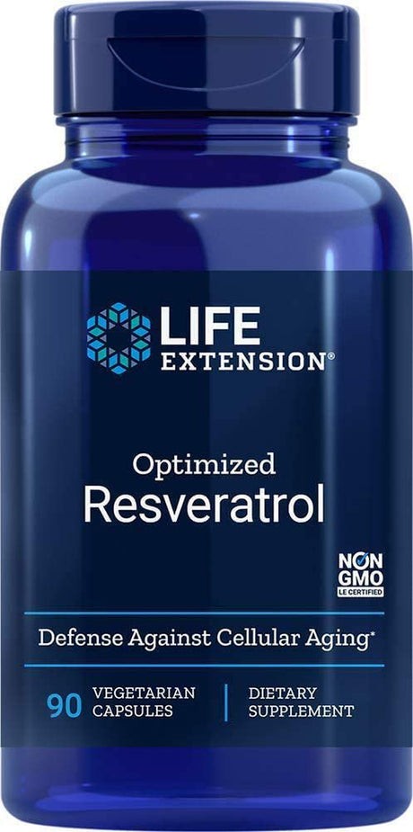Life Extension Optimized Resveratrol, 90 Vegetarian Capsules