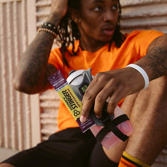 Honey Stinger RECOVER Rapid Hydration Mix - Berry Defense, Sports Nutrition (24 Count)