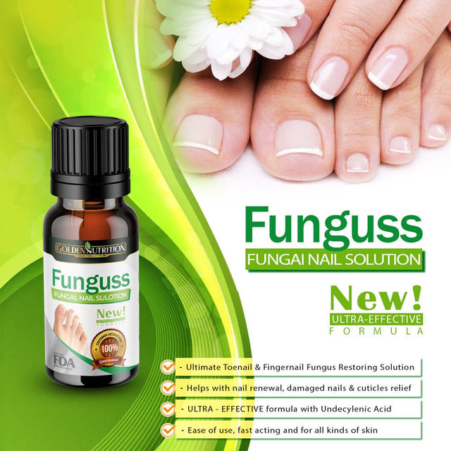 Golden Nutrition Nail Fungus Treatment, Nail Repair Solution