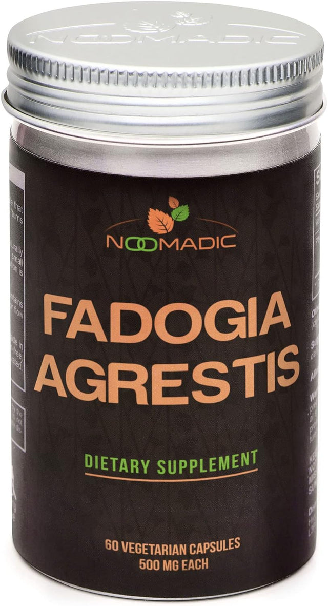 Fadogia Agrestis, 60 Capsules | 500Mg Each, 10: 1 Extract, Promotes Healthy Testosterone Levels & Athletic Performance
